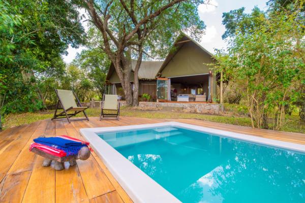 Forest Luxury Tent with a pool (Tent 6)