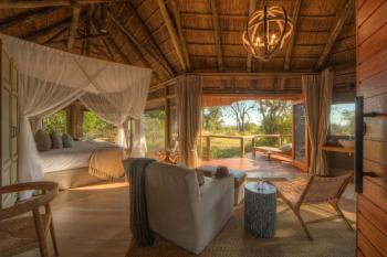 Luxury Safari Tent at Camp Moremi 