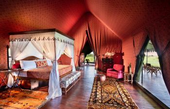 Luxury Safari Tent at Jack's Camp 