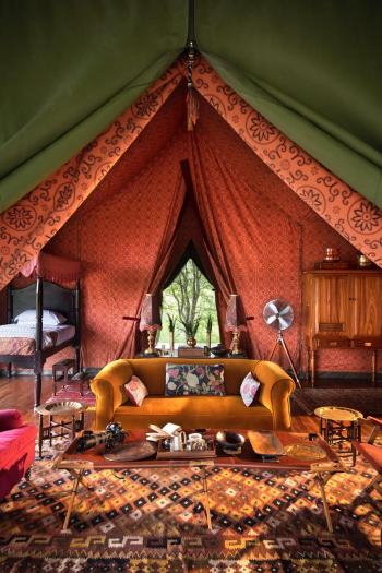 Luxury Safari Tent at Jack's Camp 