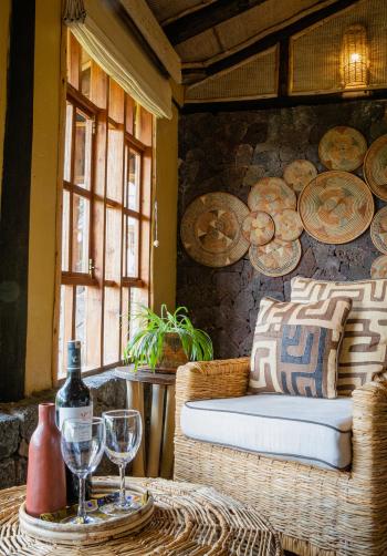 Deluxe Banda - Mount Gahinga Lodge