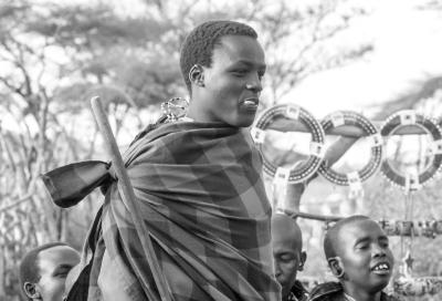 Maasai village visit.