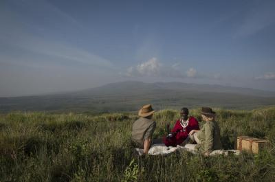 Ngorongoro Crater descent