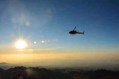 Mount Kenya flying excursion