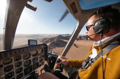 Scenic Coastal Flight