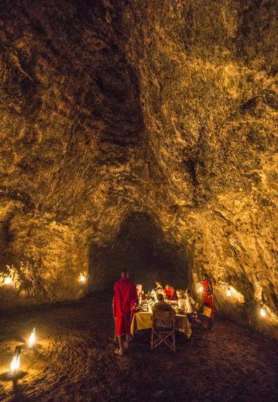  Cave Dinner: Beneath Earth's Canopy
