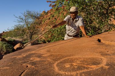 Twyfelfontein, Burnt Mountain and Organ Pipes