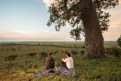 Sundown on the Muchenje Plains